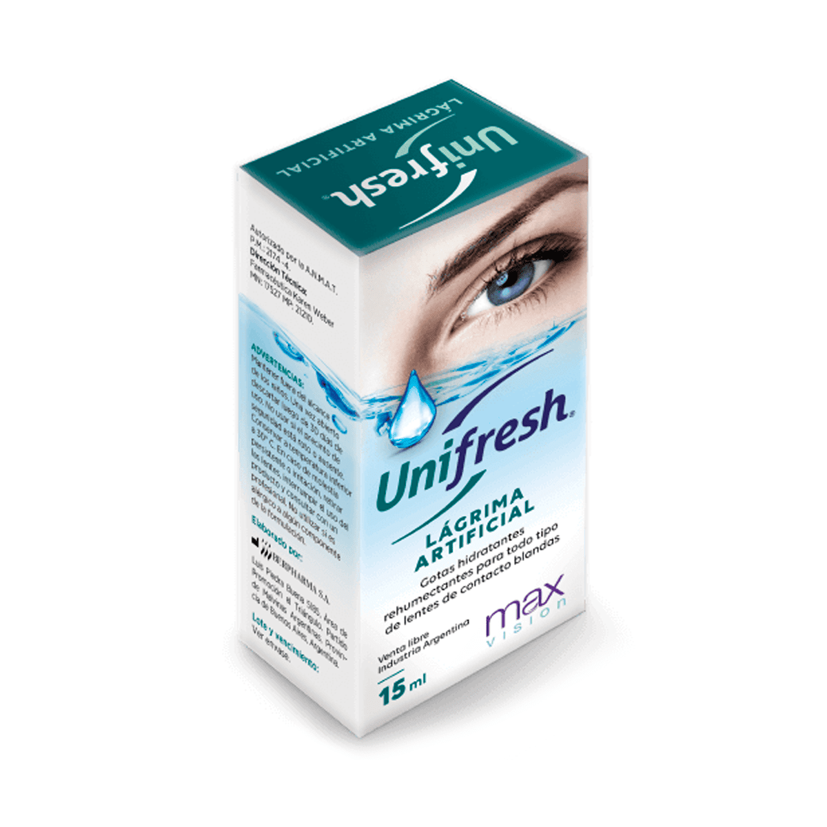 Unifresh Lagrima Arificial 15ml - Farmacia Zentner